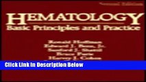 Ebook Hematology: Basic Principles and Practice Free Online