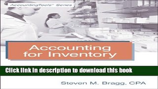 [Popular] Accounting for Inventory Paperback Free