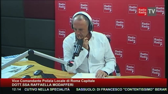 Un Giorno Speciale - 19 agosto 2016 - Dott.ssa Raffaella Modafferi Vice Comandante Polizia locale di Roma Capitale
