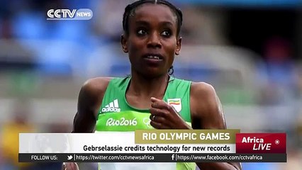 Former Olympic champion Gebrselassie credits technology for new records - YouTube