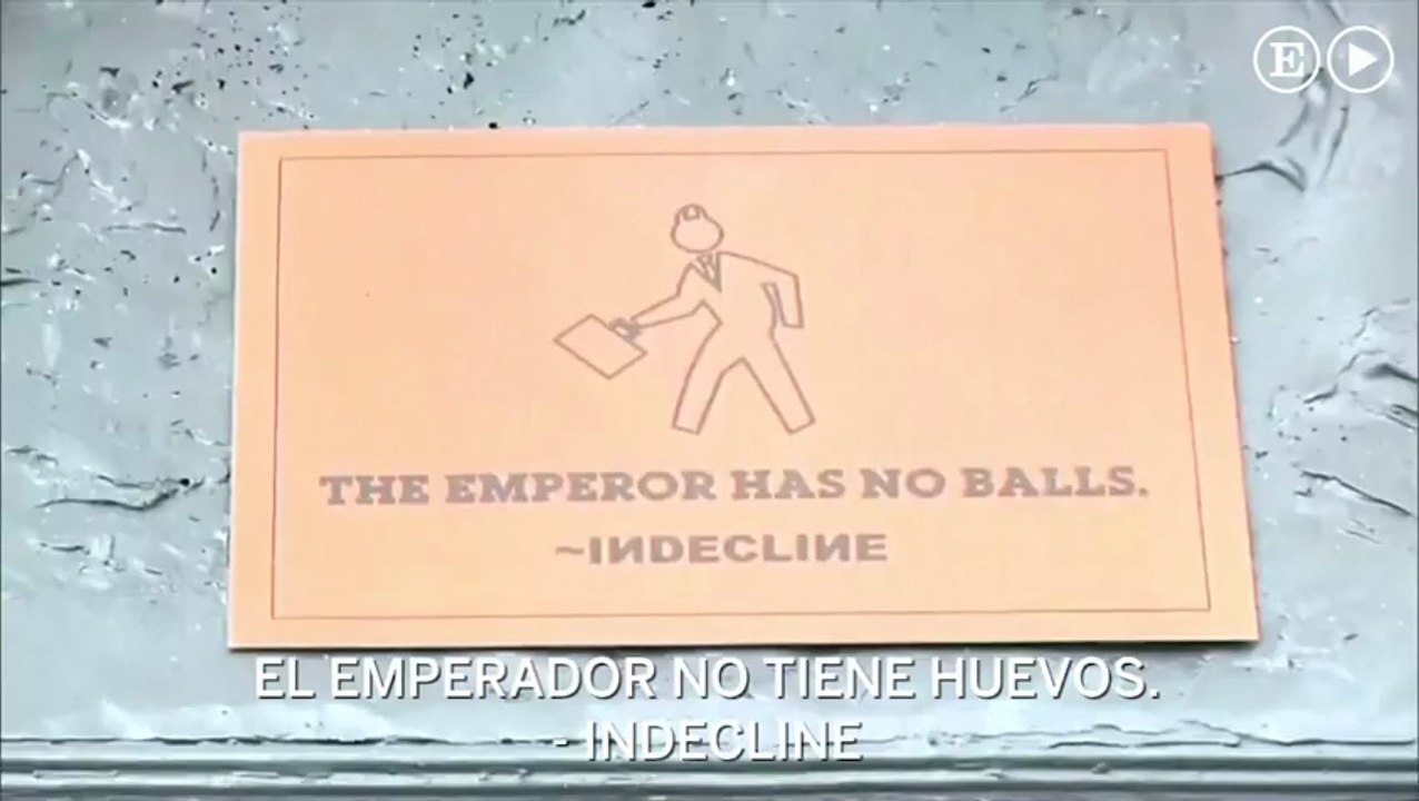 La estatua que ridiculiza a Donald Trump