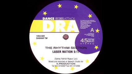 The Rhythm Section ‎- Laser Nation (A)