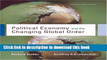 [Popular] Political Economy and the Changing Global Order Hardcover Online