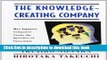 [Popular] The Knowledge-Creating Company: How Japanese Companies Create the Dynamics of Innovation