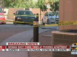 Woman shot at Cave Creek apartment complex