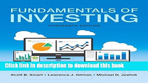 [Popular] Fundamentals of Investing (13th Edition) Paperback Online