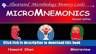 [Download] Illustrated Microbiology Memory Cards: MicroMnemonics; 2nd edition (Cards) Paperback