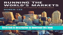 [Popular] Running the World s Markets: The Governance of Financial Infrastructure Paperback