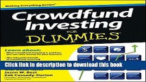 [Popular] Crowdfund Investing For Dummies Hardcover Online