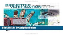 [PDF] Biometric Technologies and Verification Systems Full Online