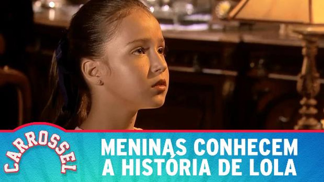 Meninas conhecem a história de Lola