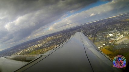 Timelapse entre Paris et Ajaccio en Corse en avion avec décollage et atterrissage