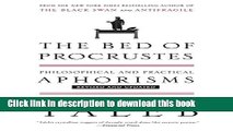 [Popular] The Bed of Procrustes: Philosophical and Practical Aphorisms Paperback Online