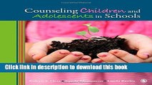 [Popular] Counseling Children and Adolescents in Schools Paperback Collection