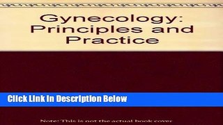 Books Kistner s Gynecology: Principles and Practice Full Online