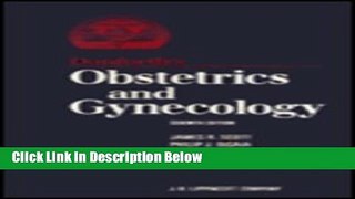 Books Danforth s Obstetrics and Gynecology Free Download