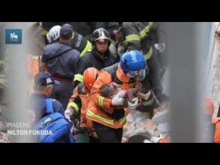 Desabamento faz 4 vítimas na Brasilândia