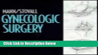 Books Gynecologic Surgery, 1e Free Download