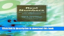 [Download] Real Numbers: Management Accounting in a Lean Organization Hardcover Collection