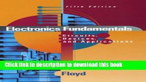 [Popular] Electronics Fundamentals: Circuits, Devices, and Applications (5th Edition) Paperback Free