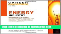 [Popular] Career Opportunities in the Energy Industry Paperback Free