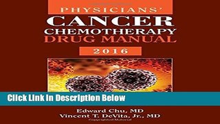 Books Physicians  Cancer Chemotherapy Drug Manual 2016 Full Online