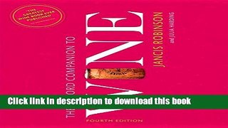 [Read PDF] The Oxford Companion to Wine Download Online