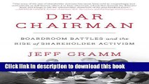 [Popular] Dear Chairman: Boardroom Battles and the Rise of Shareholder Activism Paperback Online