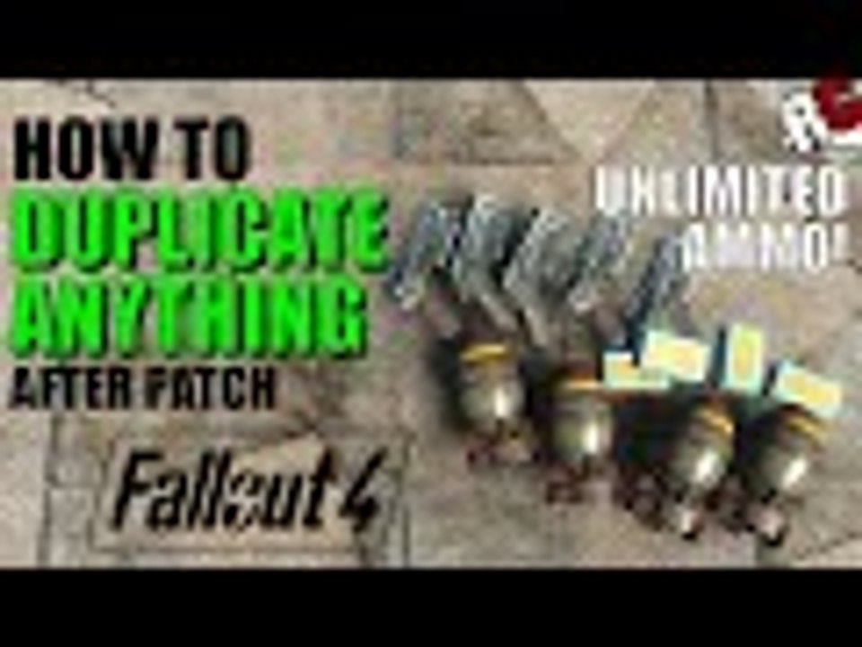 Fallout 4 | How to Get Unlimited Ammo AFTER PATCH! - Dogmeat Duplication Exploit (Fallout 4 Exploit)