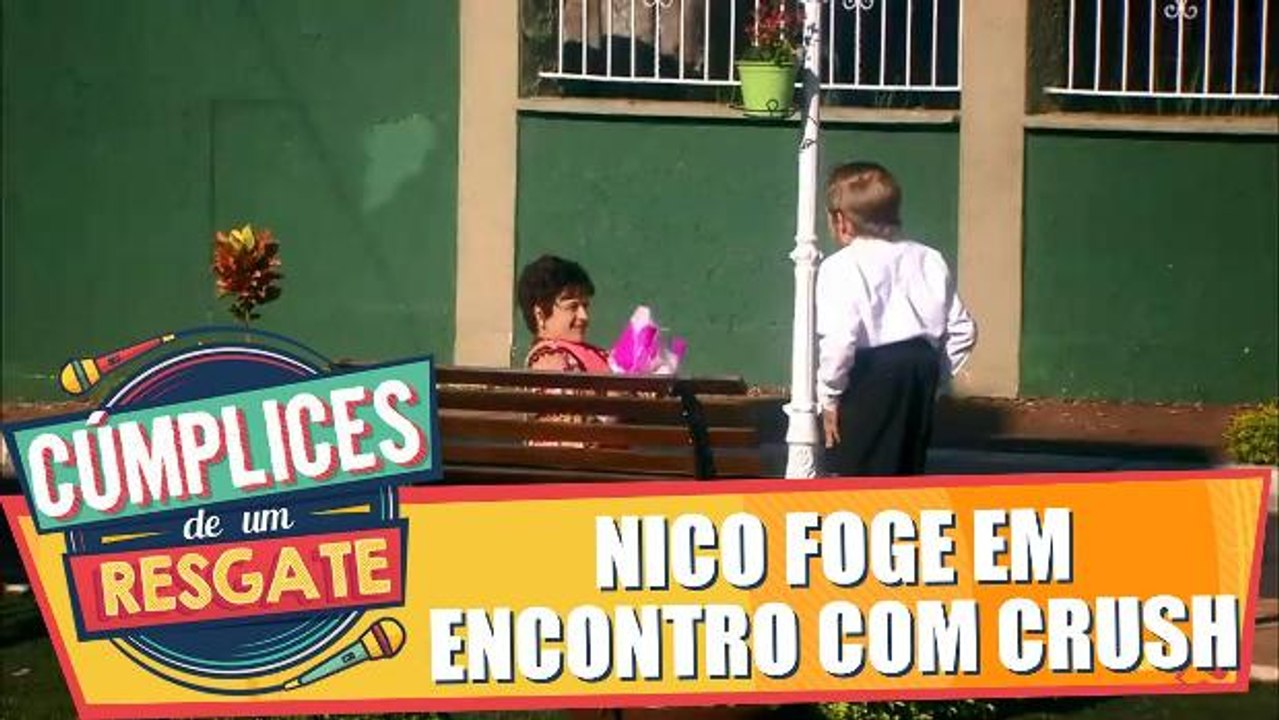 Nico foge em encontro com crush