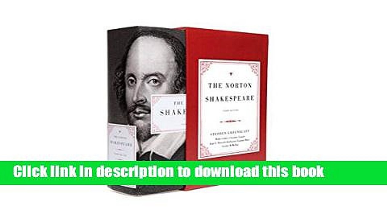 [Download] The Norton Shakespeare: Third Edition Paperback Free