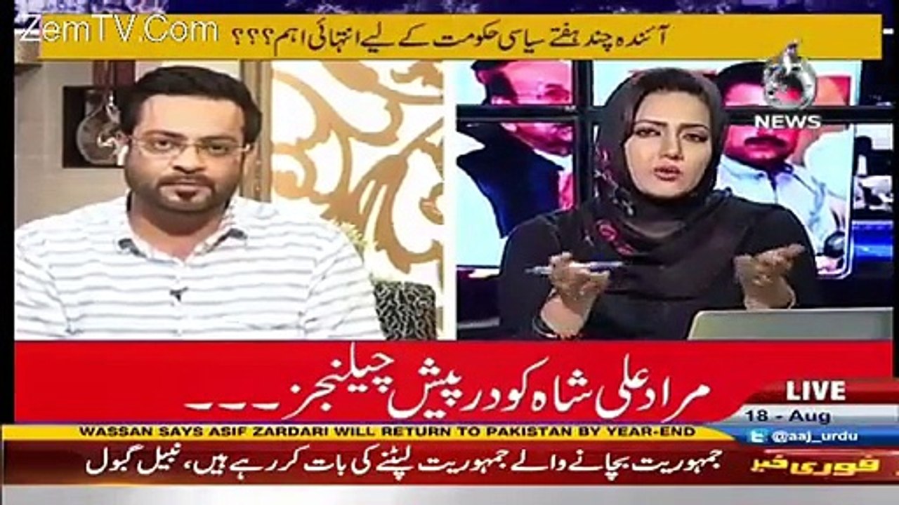 Dr. Amir Liaquat Liaquat Very Vulgur Poetry On Rana SanaUllah