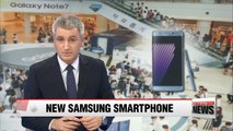Galaxy Note 7 hits shelves worldwide Friday