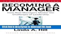 [Popular] Becoming a Manager: How New Managers Master the Challenges of Leadership Paperback Online