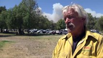Waldbrand in Kalifornien: Schwieriger Kampf der Feuerwehr