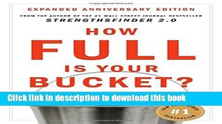 [Popular] How Full Is Your Bucket? Anniversary Edition Hardcover Online