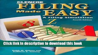 [Popular] Filing Made Easy: A Filing Simulation Paperback Free