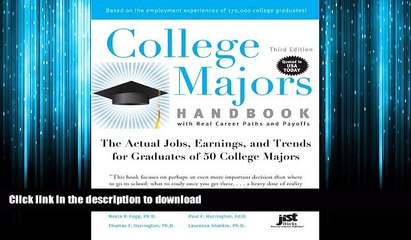 FAVORIT BOOK College Majors Handbook with Real Career Paths and Payoffs, 3rd Ed (College Majors