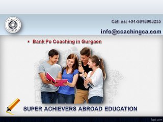 Best Bank Coaching in Gurgaon