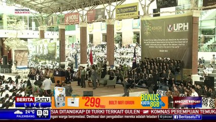 UPH Karawaci dan Panglima TNI Bertukar Cinderamata