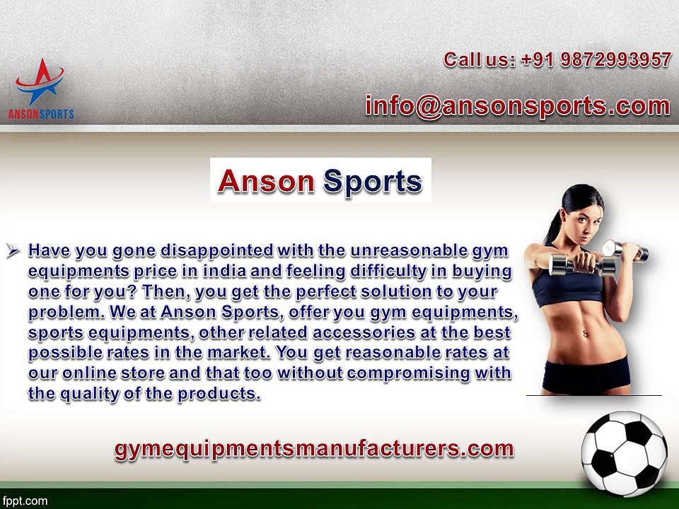 gym equipments manufacturers supplier in india