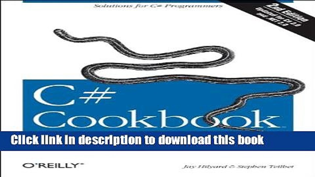 [Download] C# Cookbook Full Online