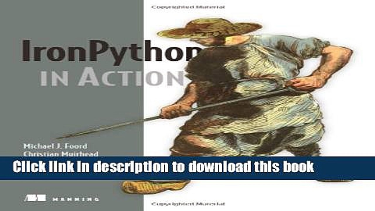 [Download] Iron Python in Action E-Book Online