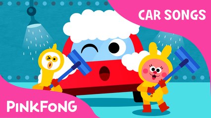 At the Car Wash | Car Songs | PINKFONG Songs for Children