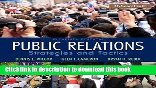 [Popular] Public Relations: Strategies and Tactics Hardcover Online
