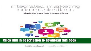 [Popular] Integrated Marketing Communications (4th Edition) Paperback Free