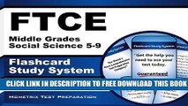 New Book FTCE Middle Grades Social Science 5-9 Flashcard Study System: FTCE Test Practice