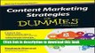 [Popular] Content Marketing Strategies For Dummies Hardcover Collection