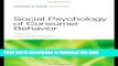 [Popular] Social Psychology of Consumer Behavior (Frontiers of Social Psychology) Paperback Free
