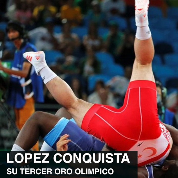 Mijaín López conquista su tercer oro olímpico en Río 2016 ‪
